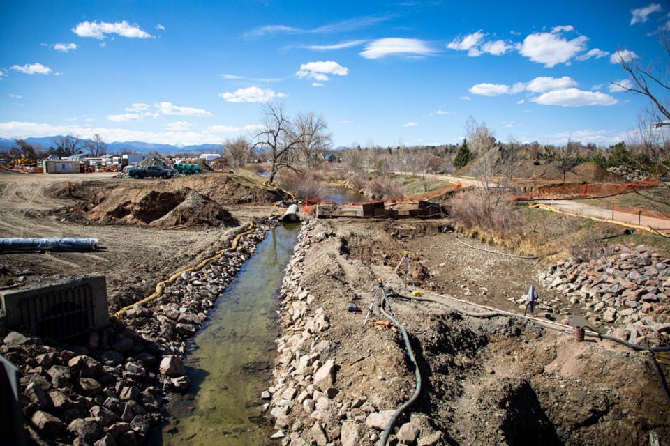 Construction on St Vrain Creek (3 of 3)