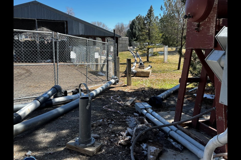 The ice rink is being taken down at Roosevelt Park, sparking a concern over safety at the site, which was easily accessible on Thursday.