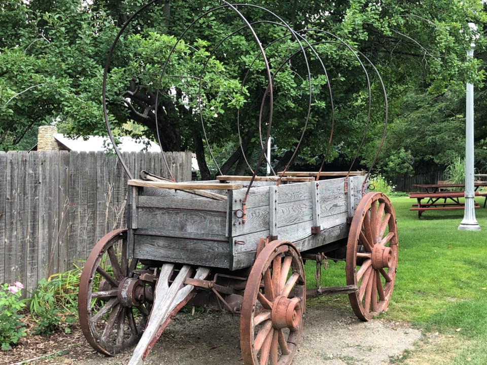 Old Mill Park Civil War wagon
