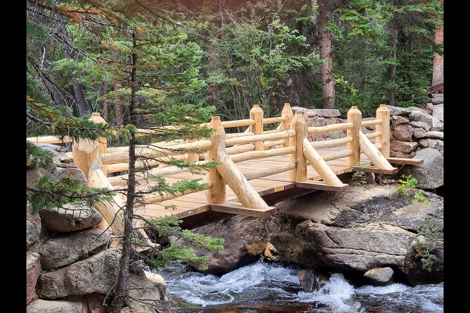 Wild Basin Bridge, September 2022