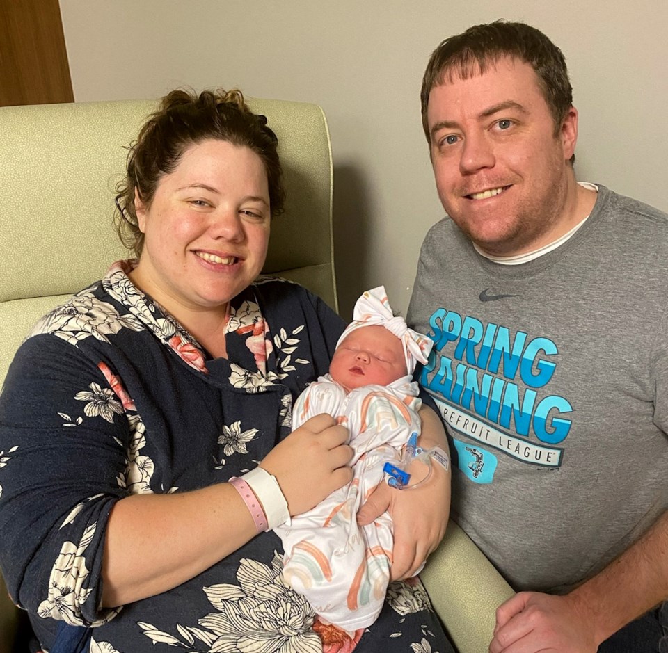 First baby born at UCHealth Longs Peak in 2022 is a girl - The Longmont ...