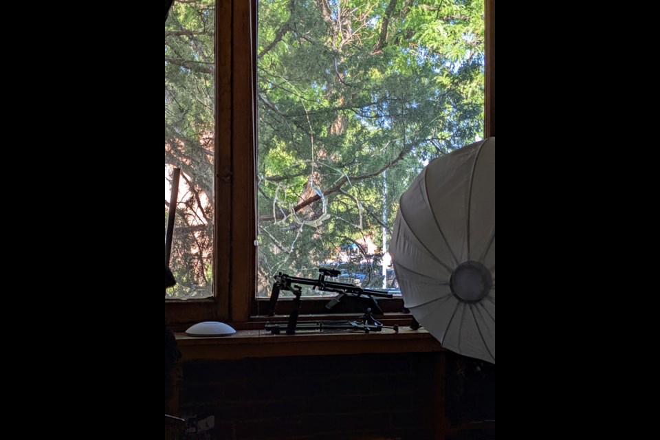 Vandalism damage at Longmont Public Media 