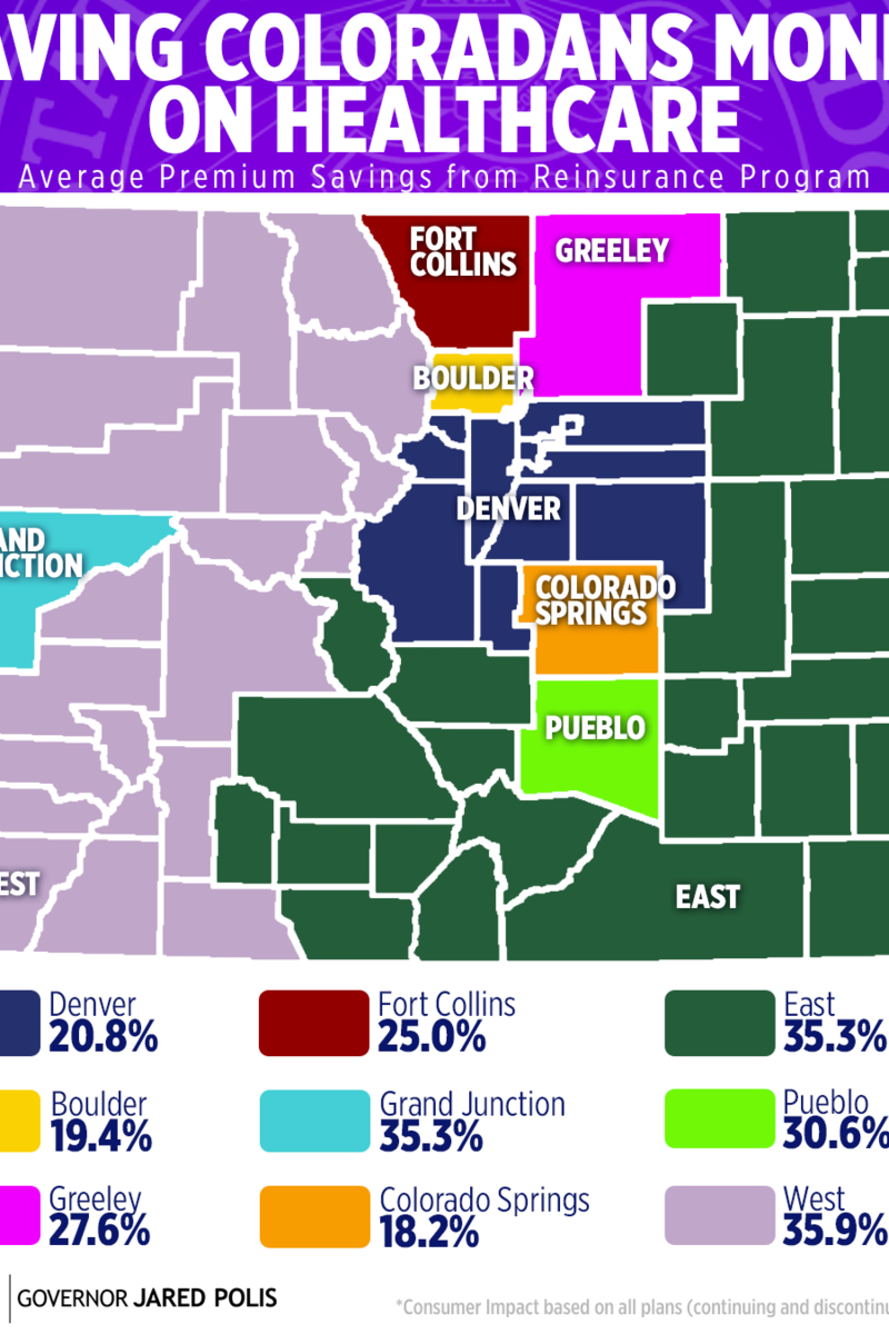 Colorado releases early information about health insurance plans for