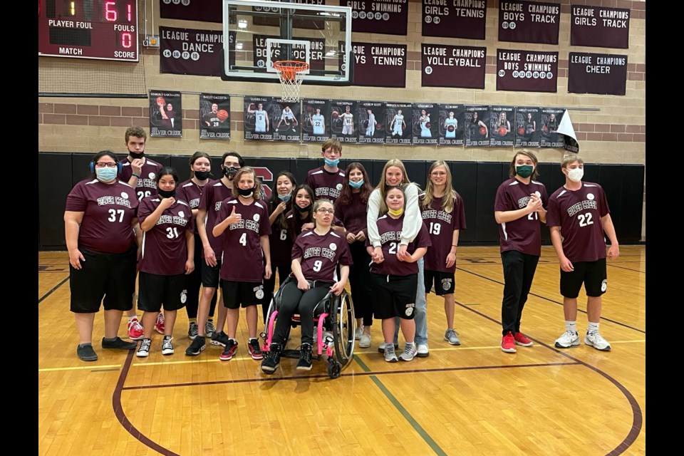 Silver Creek Unified Basketball team