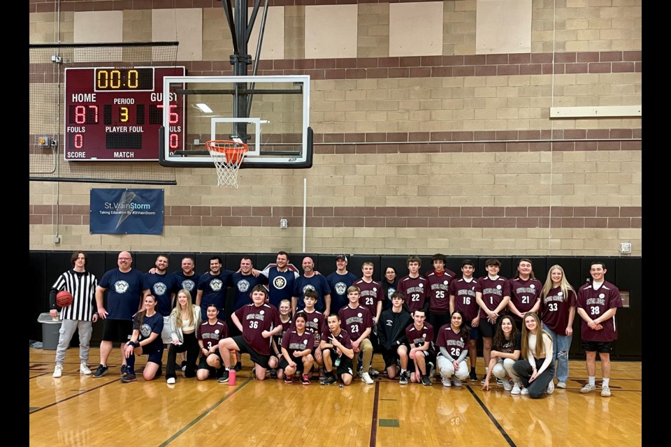 The Silver Creek Raptors won another victory against the Longmont Police Department on Thursday, with a final score of 87 to 76.