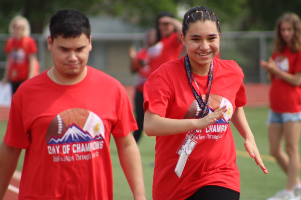 Unified athletes participate in Unified Day of Champions at Every-Montgomery Field on May 22, 2023