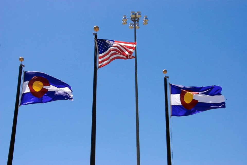 Colorado Flags by Tom Arthur