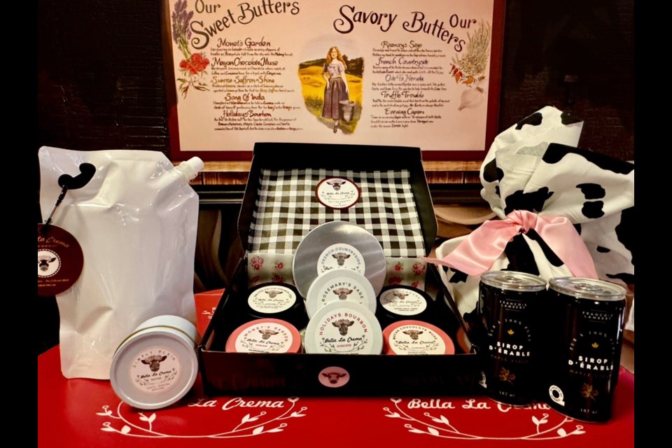 Products from Bella La Crema, courtesy of Bella La Crema