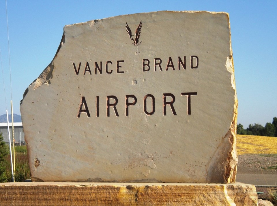 Vance Brand Sign
