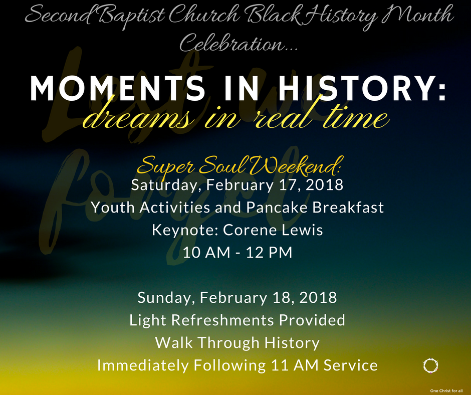 moments in history flyer