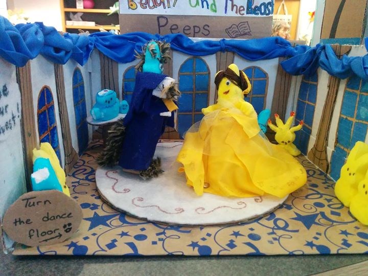 Art &#038; Sip: Peeps Diorama