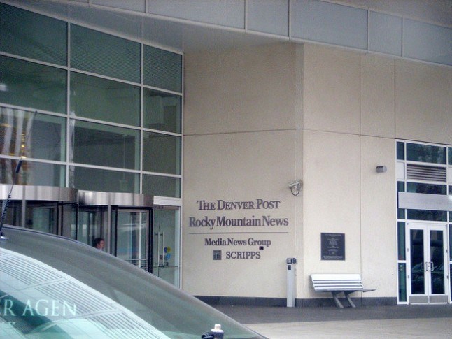 Denver Post entrance
