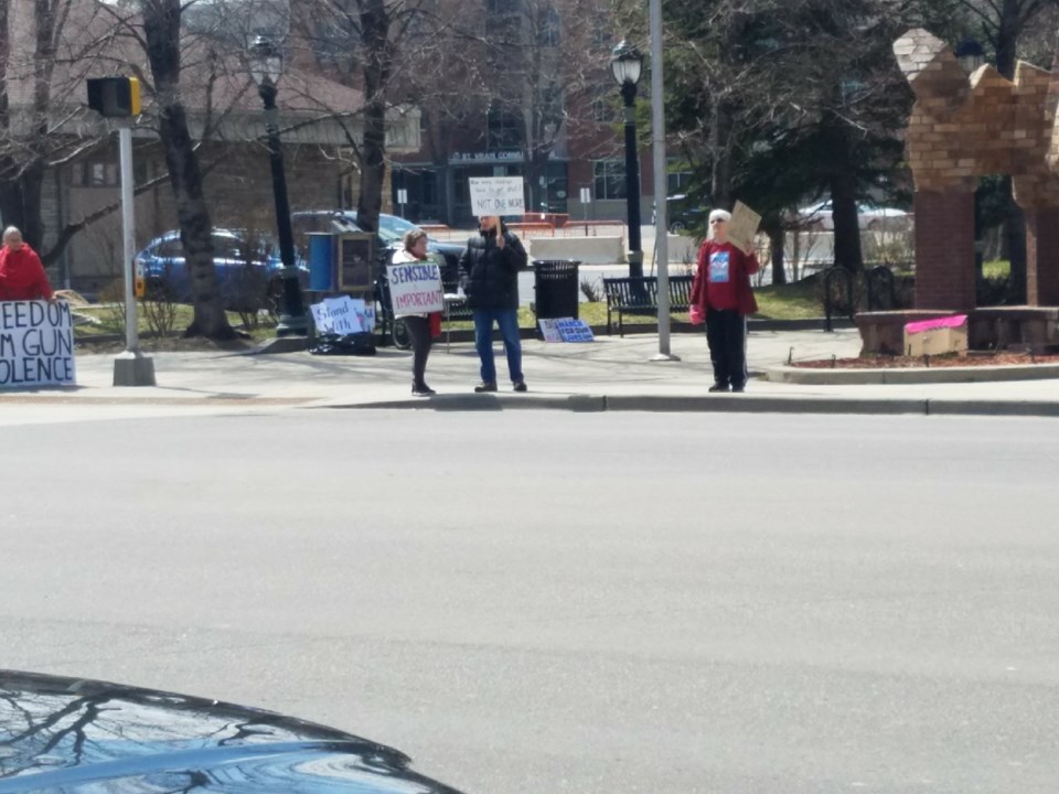 Longmont Leads with Love Protest