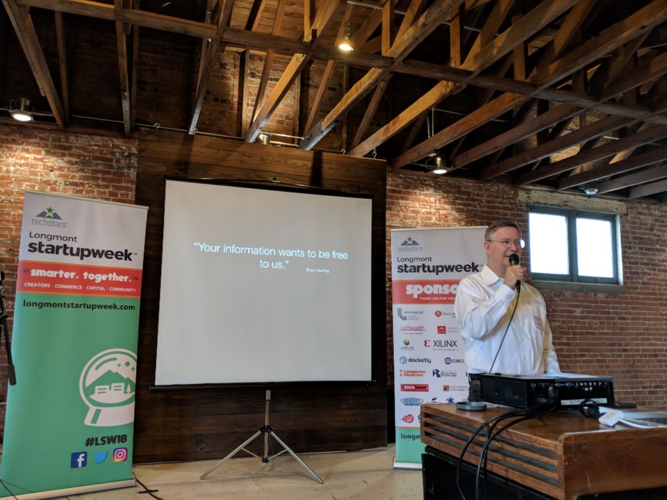 Longmoont Startup Week 2018 &#8211; Keynote