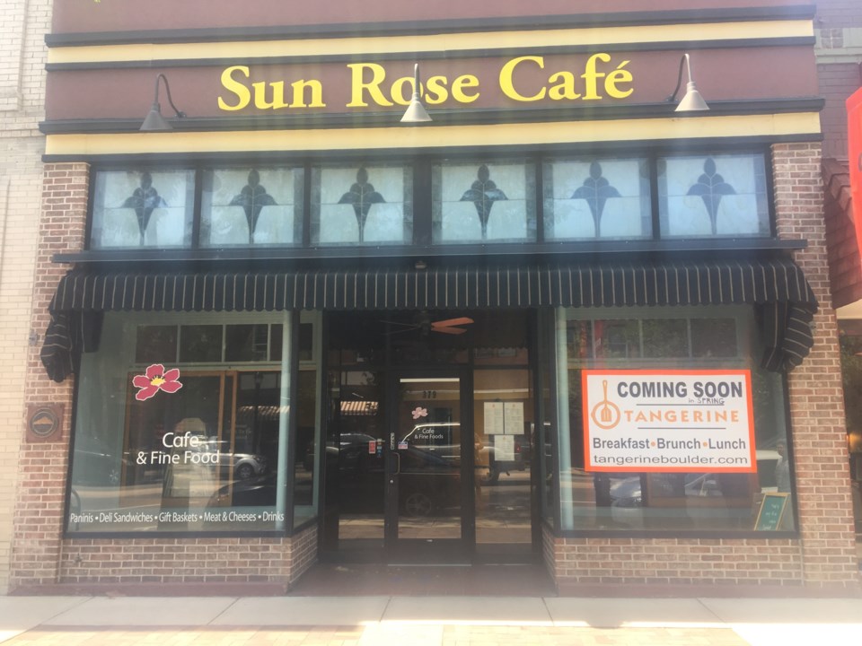 Tangerine / Sun Rose Cafe