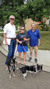 Neighborhood Walk August 5, 2018 (Photo courtesy of Chief Mike Butler)