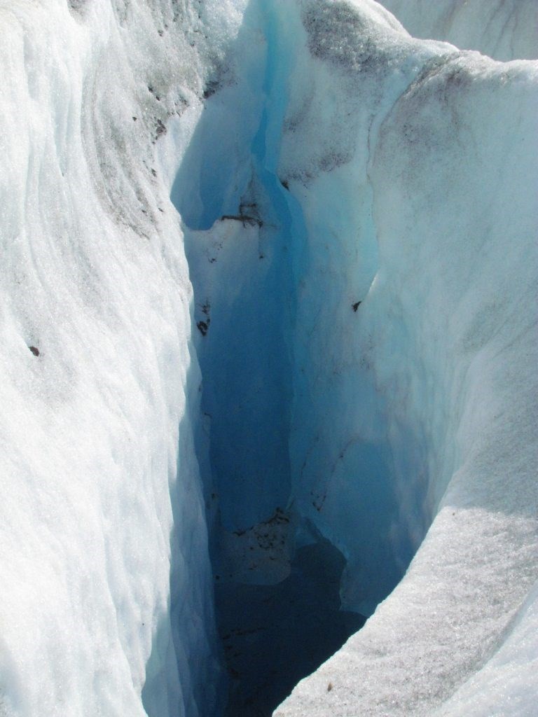 Herbert Glacier Crevasse