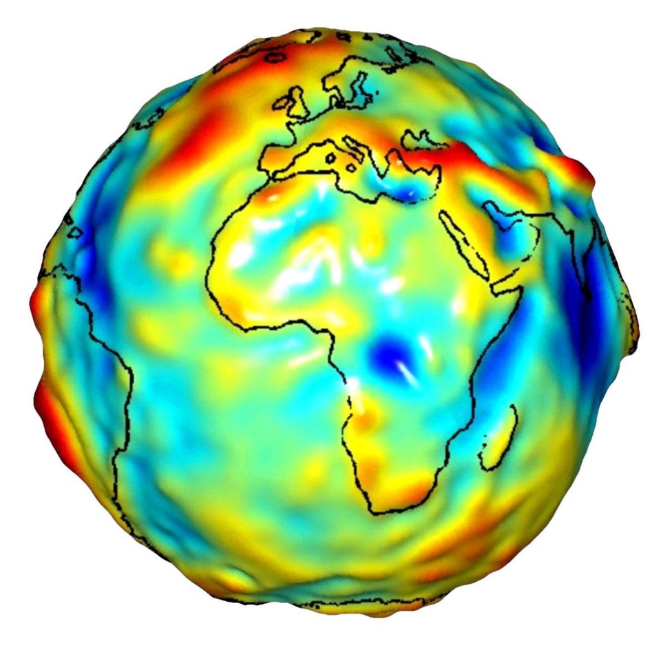 Global Gravity Africa and Europe