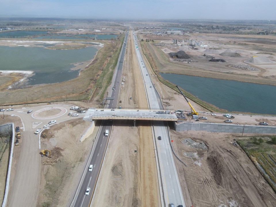 Kechter Road bridge over Interstate 25