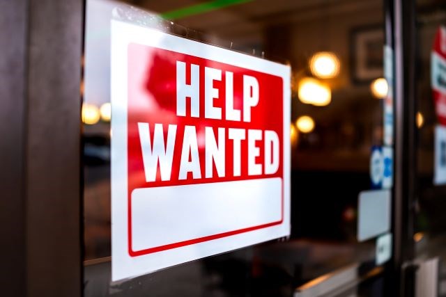 Help wanted sign