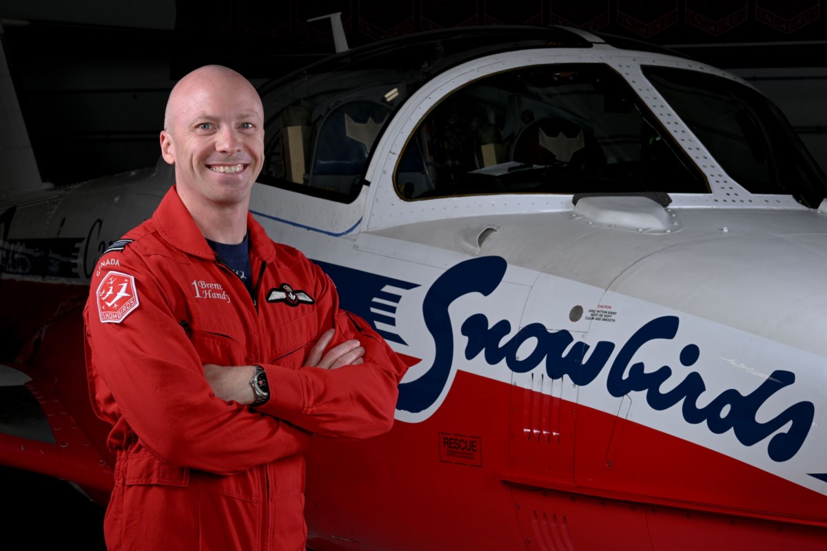 How air cadets shaped the career of Snowbirds’ Major Brent Handy