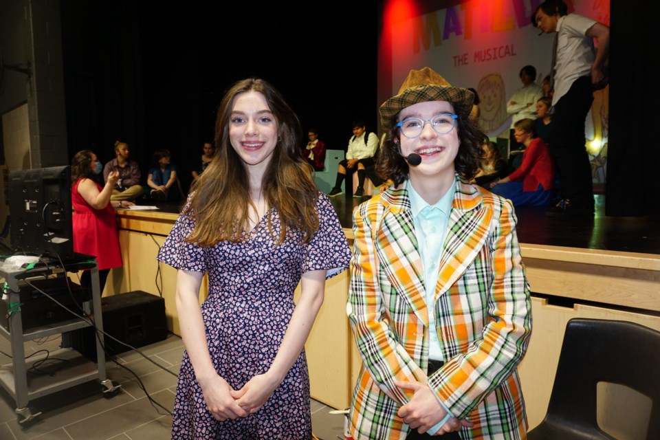 Julia McCarthy and Brennan Bielefeld are excited to be performing in front of a live audience again.                           