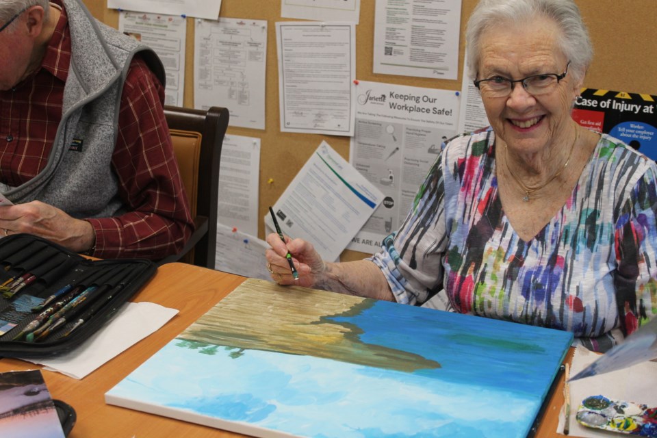 Residents of local seniors homes have their work on display as part of the Inspired by a Lifetime exhibit at the Stonebridge Art Gallery.