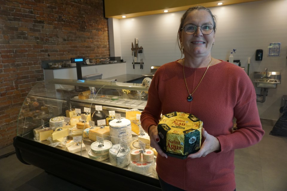 Sarah Kestle is opening downtown cheese shop with her husband Steve Grise.                               