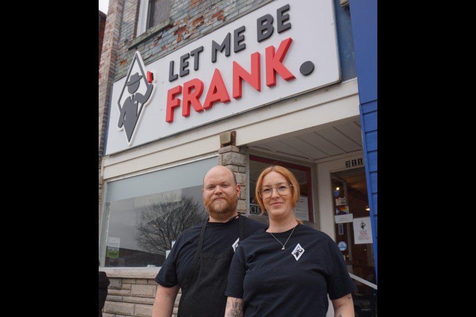 Wes Haines and Victoria Atkins are the husband-wife team behind Let Me Be Frank.                          