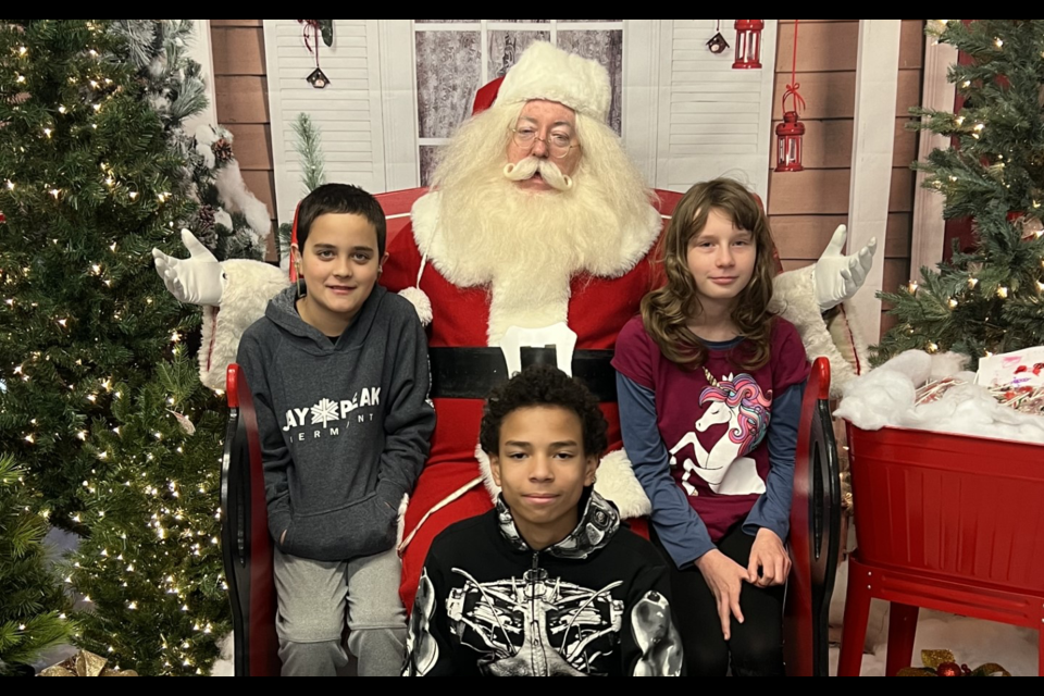 Santa Claus is looking forward to getting his picture taken with children on Saturday at the Penetanguishene Home Hardware from 9 a.m. to 3 p.m., with the first hour being a low-sensory time in partnership with the Children's Treatment Network.