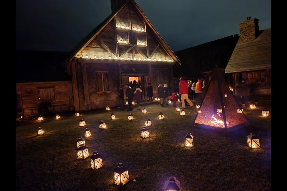 First Light lit up Sainte-Marie among the Hurons over the past two weekends.