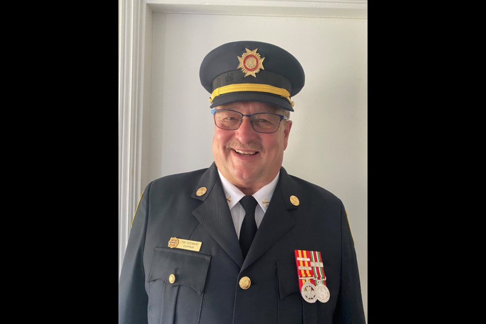 Penetanguishene Fire Department Captain Tim Stewart has retired after 44 years of service.