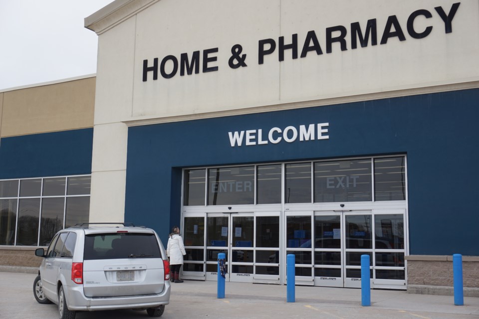 Walmart's Midland store remained closed Wednesday after an employee exhibited coronavirus symptoms. Andrew Philips/MidlandToday