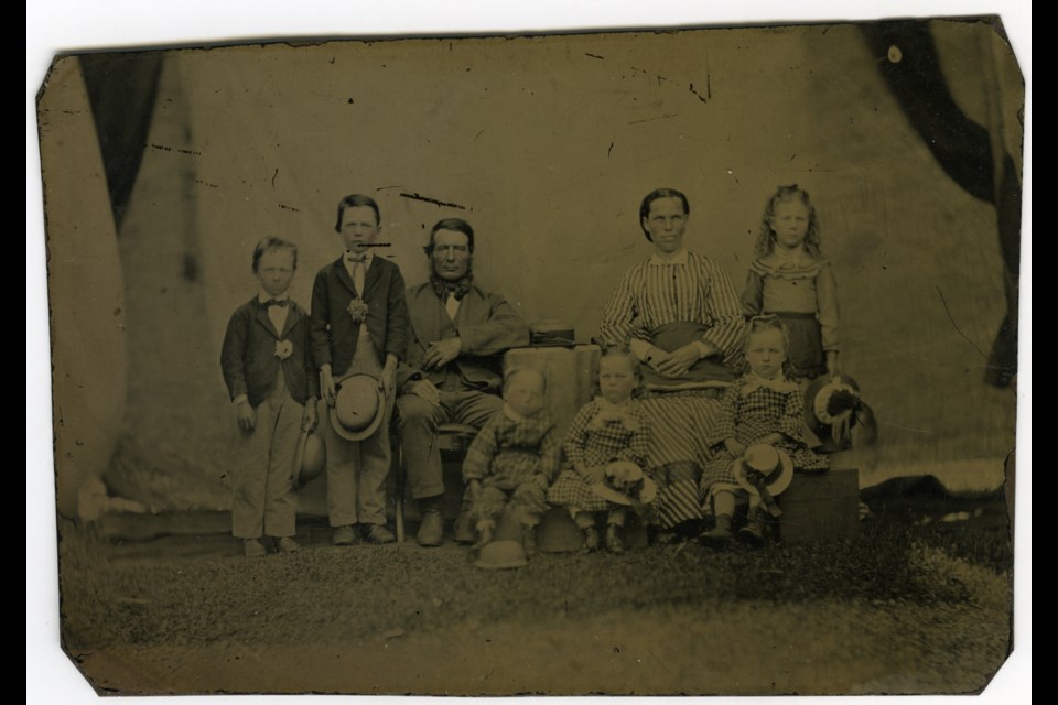 Dobson Tintype. Huronia Museum archives. 