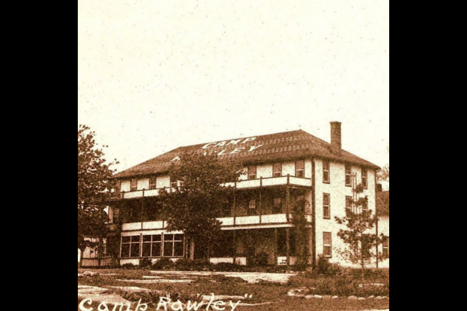 Rawley Resort in its earliest incarnation.