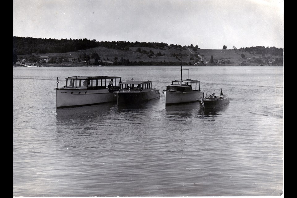 Gidley Boats, Penetang Bay. Author's collection.