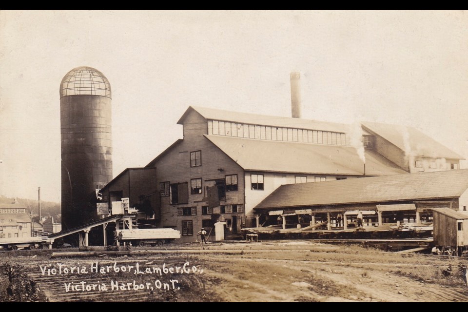 Victoria Harbour Lumber Co. Author's collection.