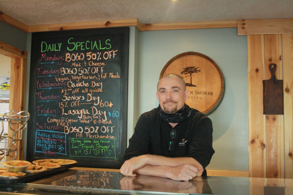 Chef David Scoffield is one half of the executive chef team, including Wade  Plewes, that have made Georgian Shores Catering a name to know.