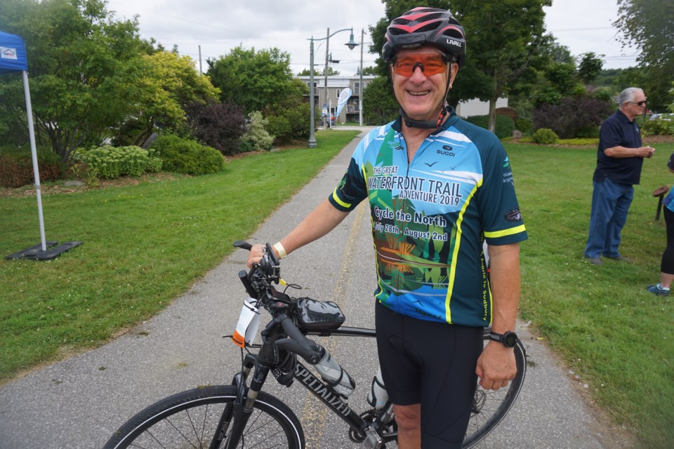 Jim Ivey is looking forward to exploring the Simcoe County Loop.                               