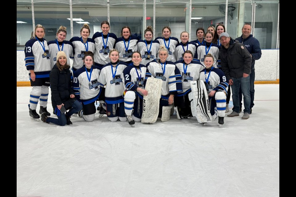 The St. Theresa's Catholic High School girls hockey team captured the GBSSA championship Tuesday with a 3-0 win over cross-town rivals Georgian Bay District Secondary School. The team is now headed to Stratford for the provincial tournament, slated for March 21 to 23.