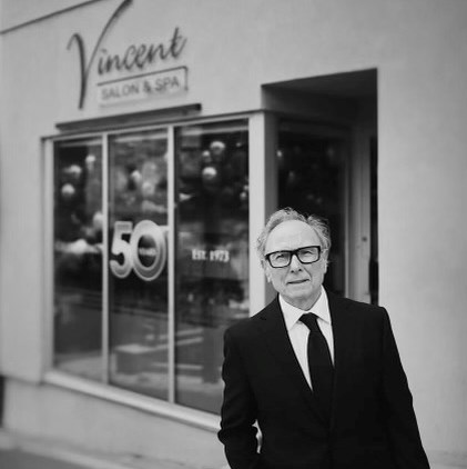 After 50 years in the hairdressing game, Vincent Castano, owner of Vincent Salon and Spa, shows some signs of slowing down, but he’s not hanging up his scissors yet.