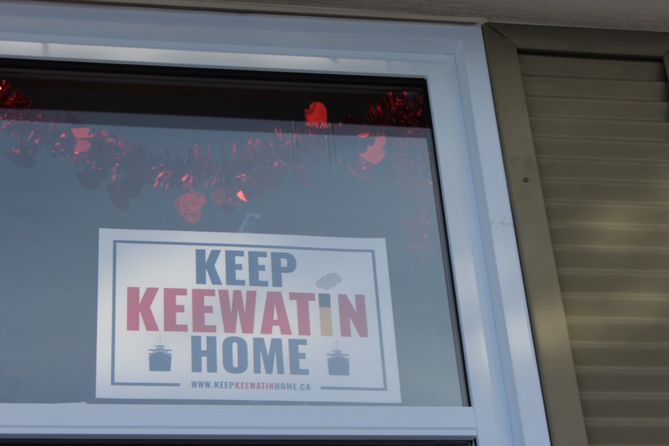 Many local residents are now displaying this sign in their windows.