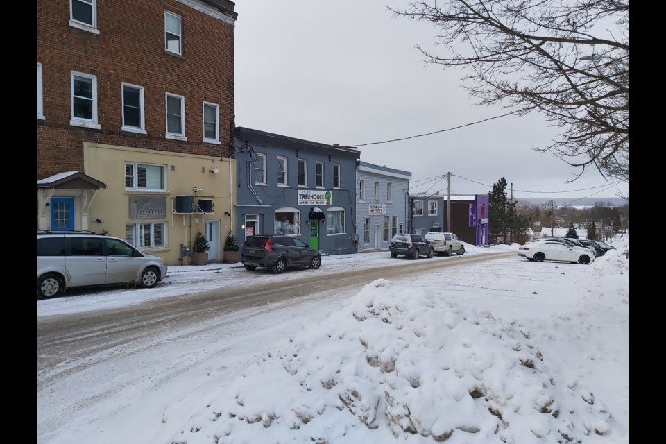 Peel Street in Penetanguishene currently has 22 spots, which allow four-hour parking during the day. Mehreen Shahid/MidlandToday
