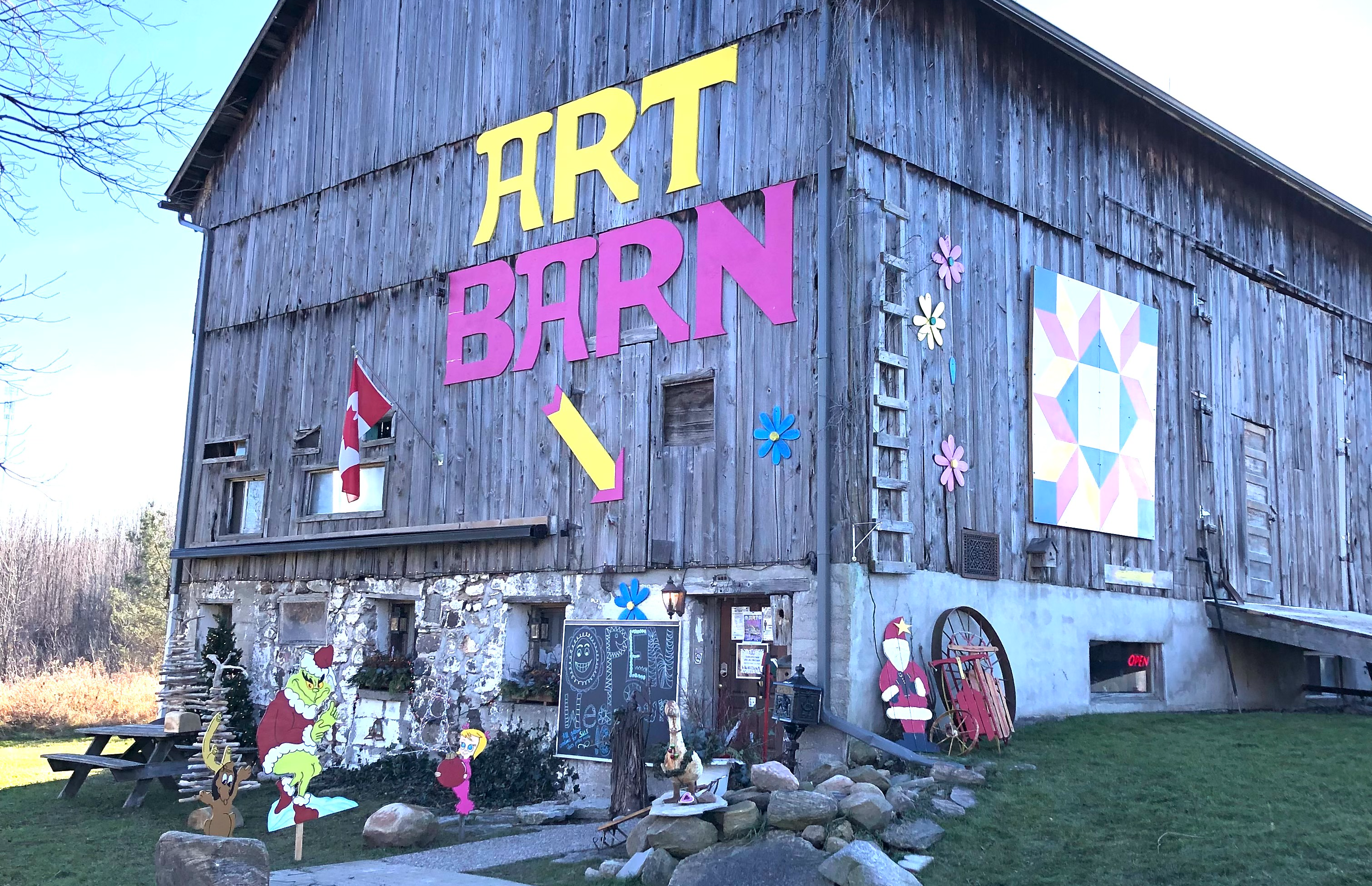 Newton Street Art Barn A place for local artists to display their