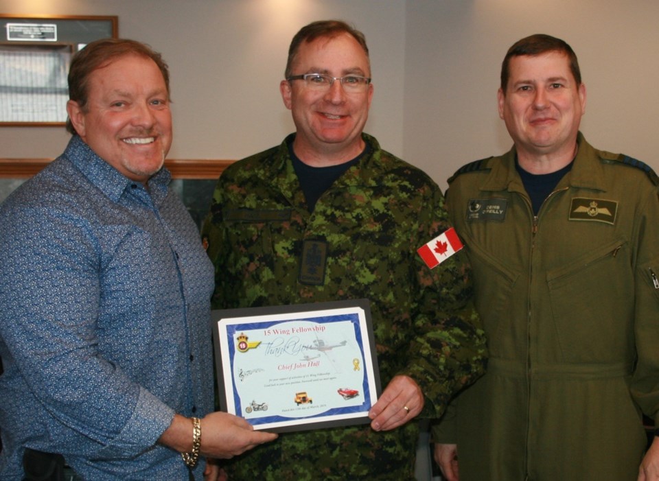 15 Wing honours CWO John Hall