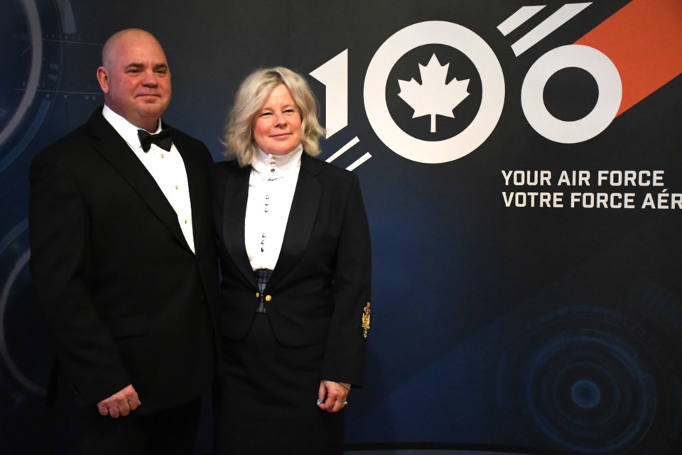 Robert Fox and his wife, Chief Warrant Officer Rachel Fox. Photo by Jason G. Antonio