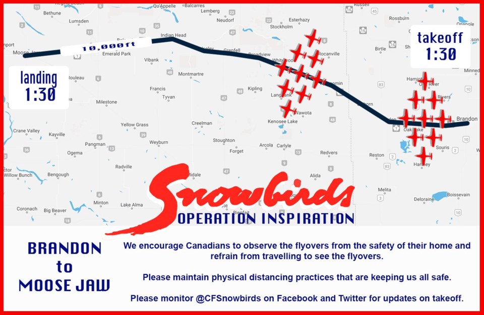 Snowbirds map