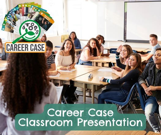 'Career Case' game kits and presentations can be booked for the classroom free of charge to help students explore a possible career in the agriculture industry.