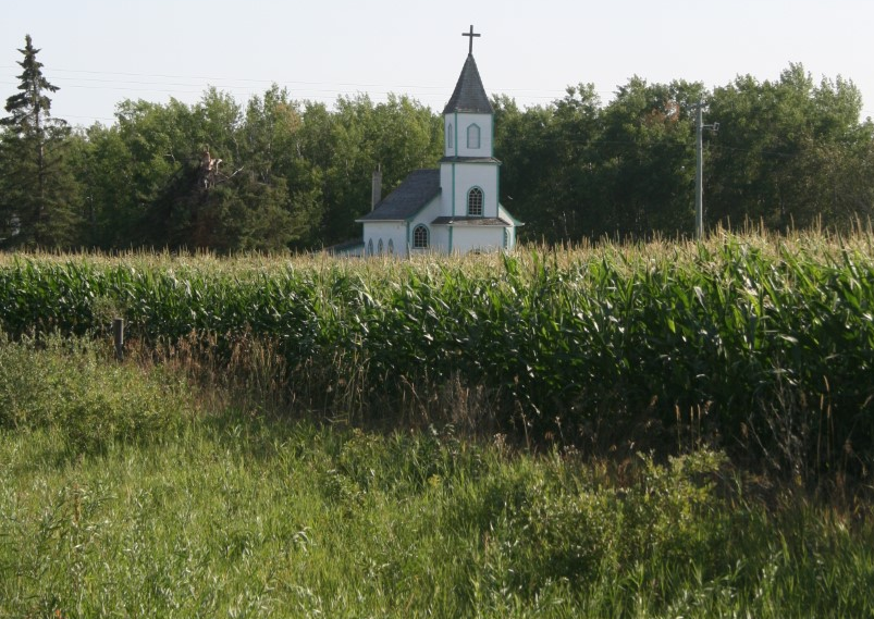 church in field ron photo