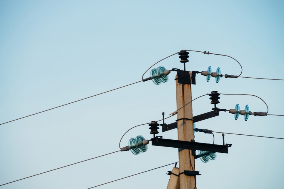 overhead power lines shutterstock